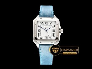 CAR0430G -Santos D Cartier 2018 Ladies SSLE (Blue)Wht Swiss Qtz - 06.jpg